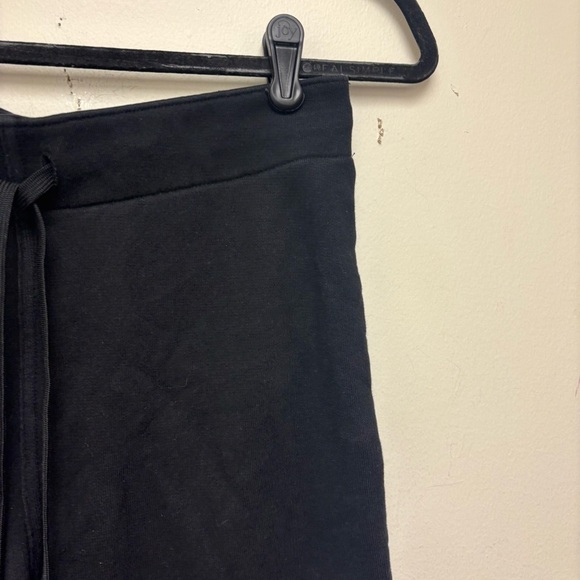 Carbon38 Straight Leg Sweatpants French Terry Organic Cotton Sweatpants BLK XS - Picture 5 of 12